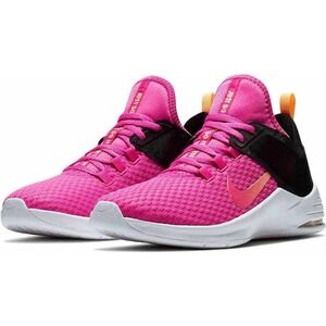 Nike Air Max Bella TR 2 Womens Hyper Pink Black Training Shoes Size 7.5